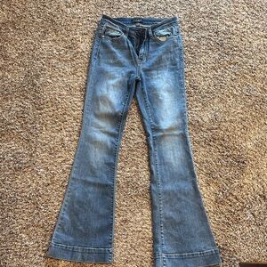 Judy Blue Classic Denim Flare Jeans